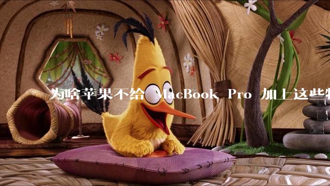 为啥苹果不给 MacBook Pro 加上这些特性？