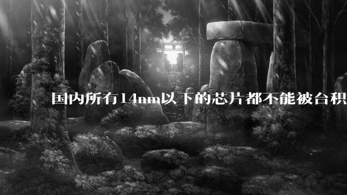 国内所有14nm以下的芯片都不能被台积电代工，为啥小米玄戒能被代工?