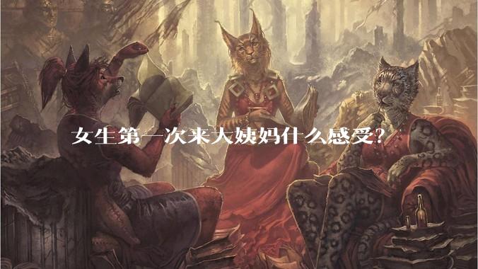 女生第一次来大姨妈什么感受？