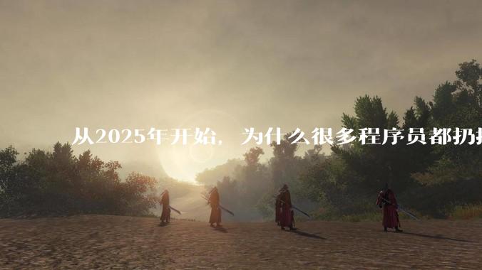 从2025年开始，为什么很多程序员都扔掉了Windows、Mac和Linux，开始拥抱鸿蒙pc了？
