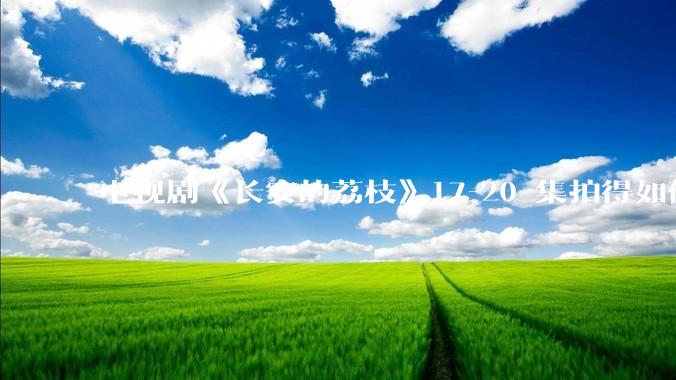 电视剧《长安的荔枝》17-20 集拍得如何？有哪些值得关注的剧情点？