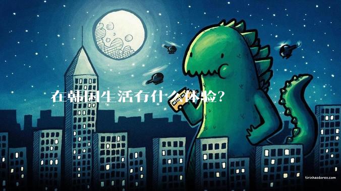 在韩国生活有什么体验？