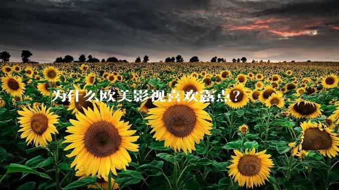 为什么欧美影视喜欢露点？