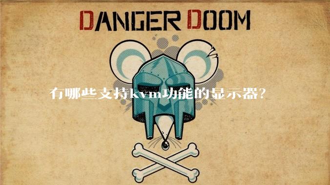 有哪些支持kvm功能的显示器？